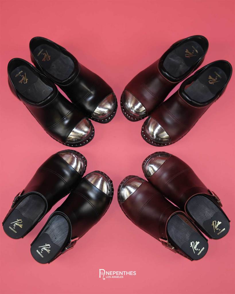 Needles x Troentorp - Steel Toe Clogs - Nepenthes Los Angeles