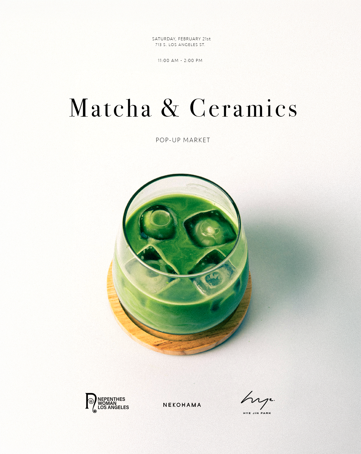 Nepenthes Woman Los Angeles – Nekohama Matcha and Ceramics Pop-up